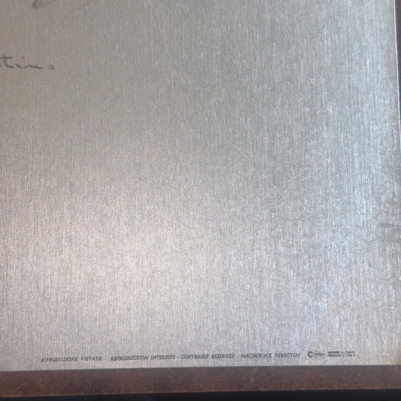 Giuseppe Tarantino lithograph face Young Woman Milan 1974 - Picture 7 of 8